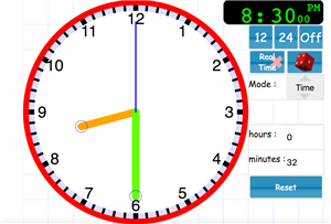 Clock Link for Math 
